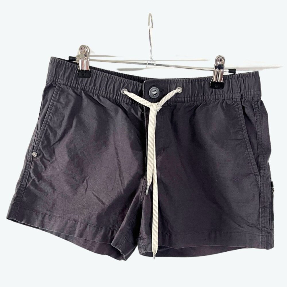 Vuori Ripstop Shorts - Size Small - Charcoal Grey
